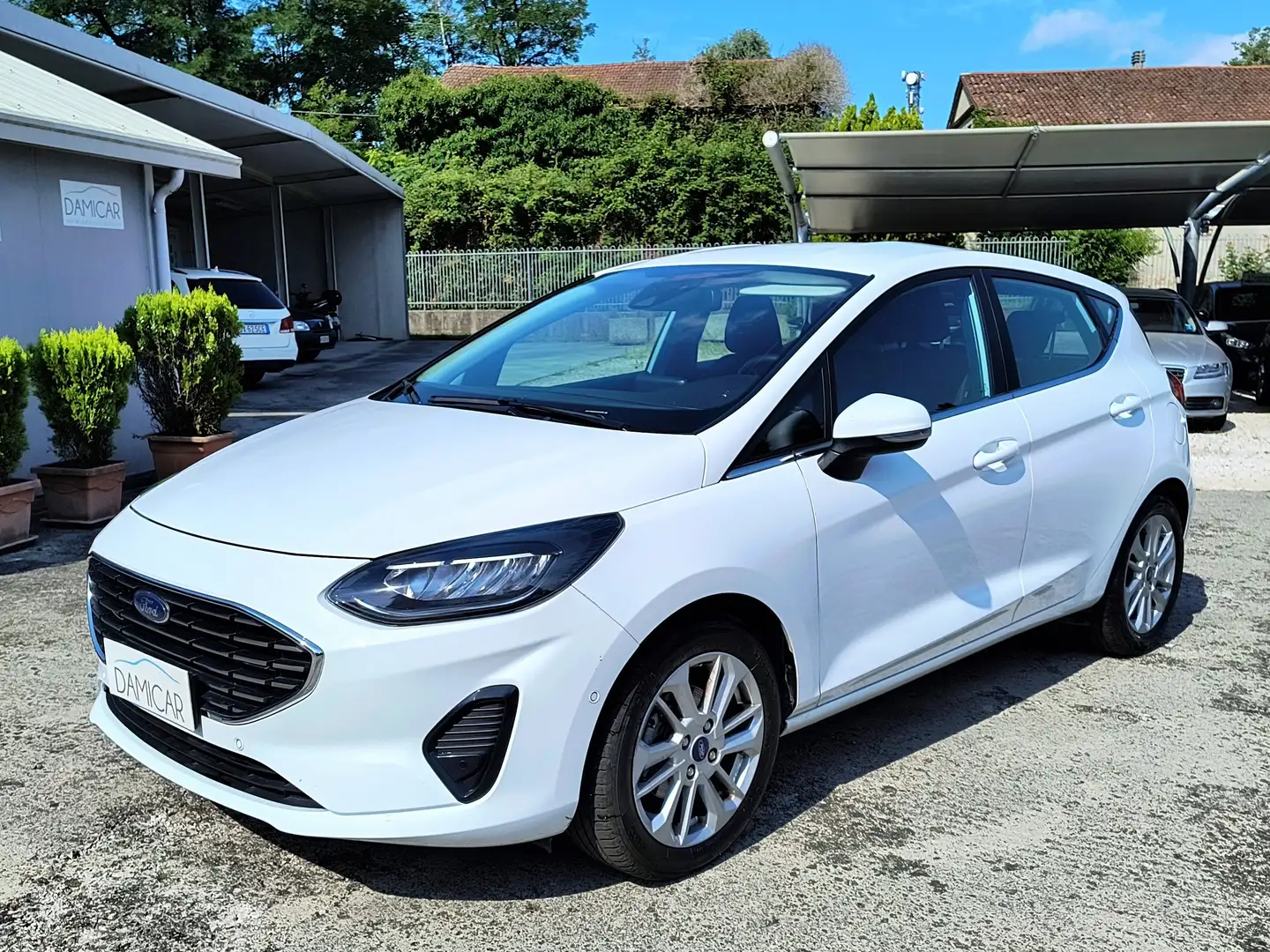 Ford Fiesta VII 5p 1.1 Titanium 75cv *BENZINA* Bianco - 1
