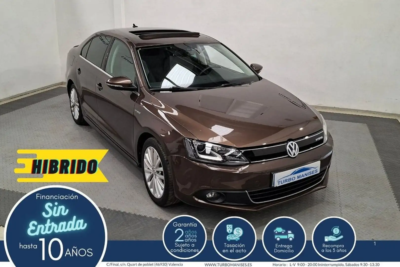 Volkswagen Jetta 1.4 TSI DSG Hybrid Bruin - 1