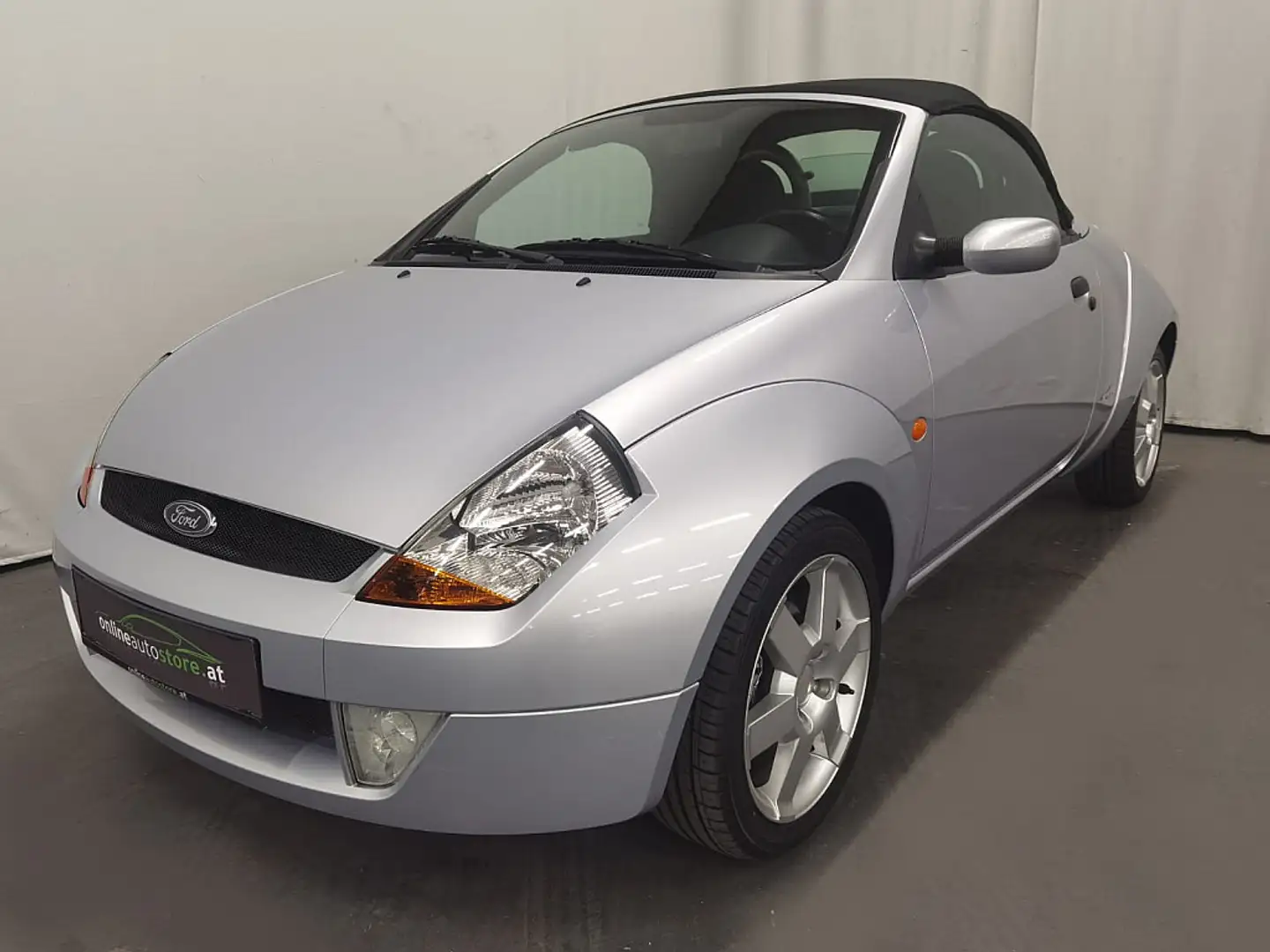 Ford Ka/Ka+ Streetka Cabrio 1,6 Benzin, KM-GA, SV-gepflegt Silber - 2