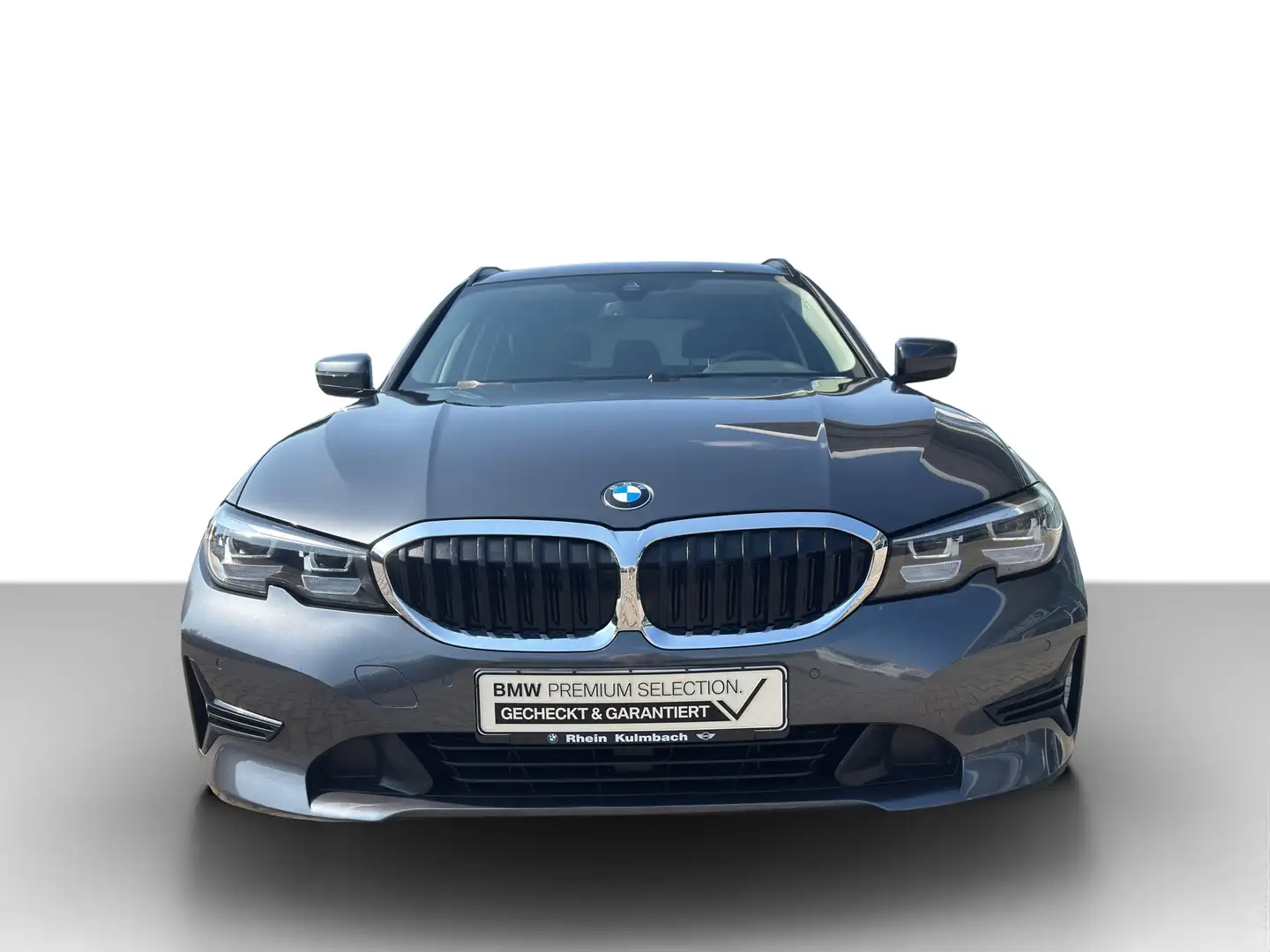 BMW 318 d Touring Advantage Navi LED Standheizung AHK Gris - 2