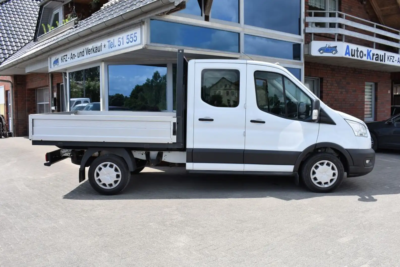 Ford Transit 310 L2VA DoKa Trend Pritsche 6-Sitzer Klima Tempom Weiß - 2