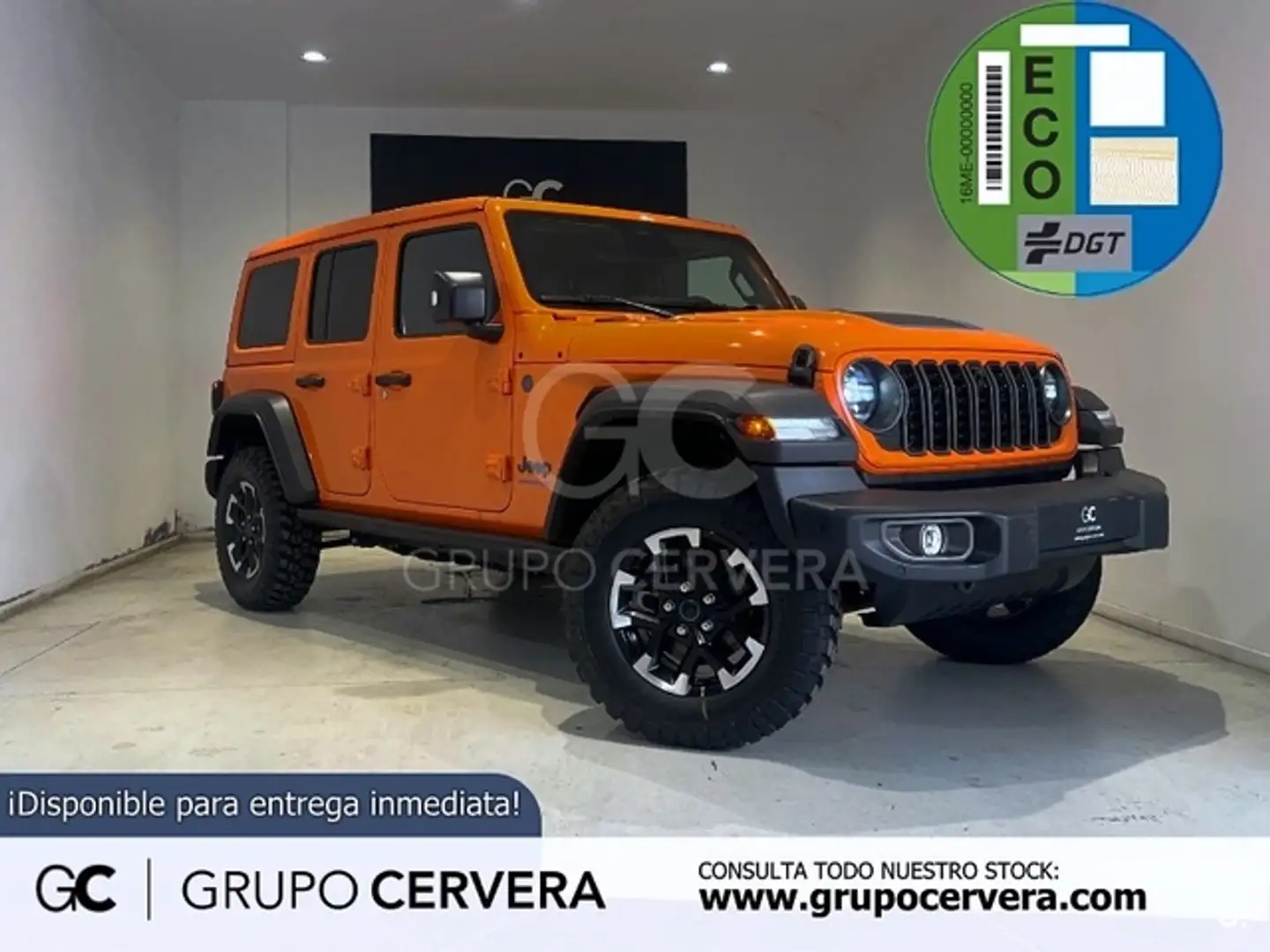 Jeep Wrangler Unlimited 2.0 4xe Rubicon 8ATX 280KW Orange - 1