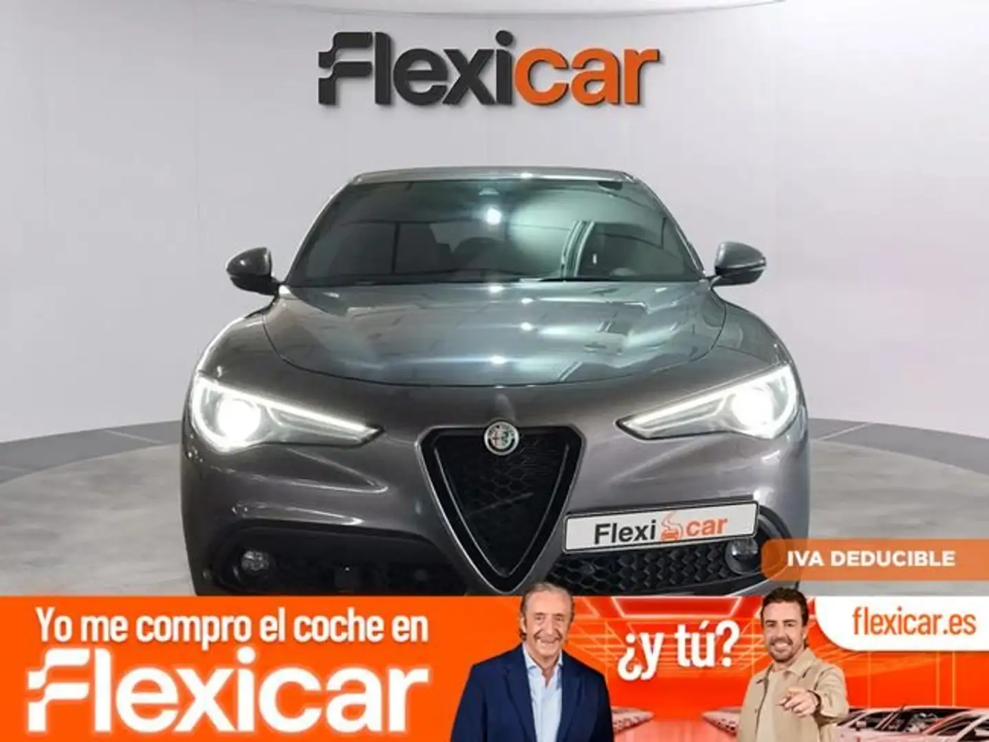 Alfa Romeo Stelvio 2.2 Diesel 140kW (190cv) SPRINT AWD Gris - 1