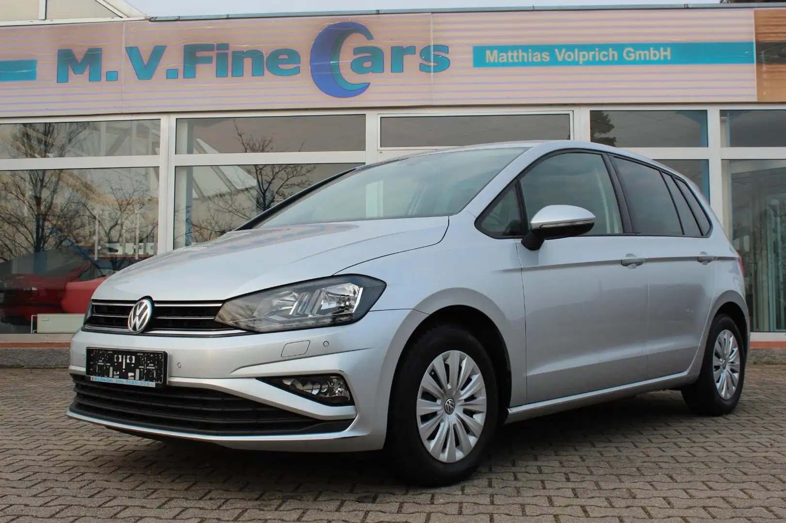 Volkswagen Golf Sportsvan Argent - 1