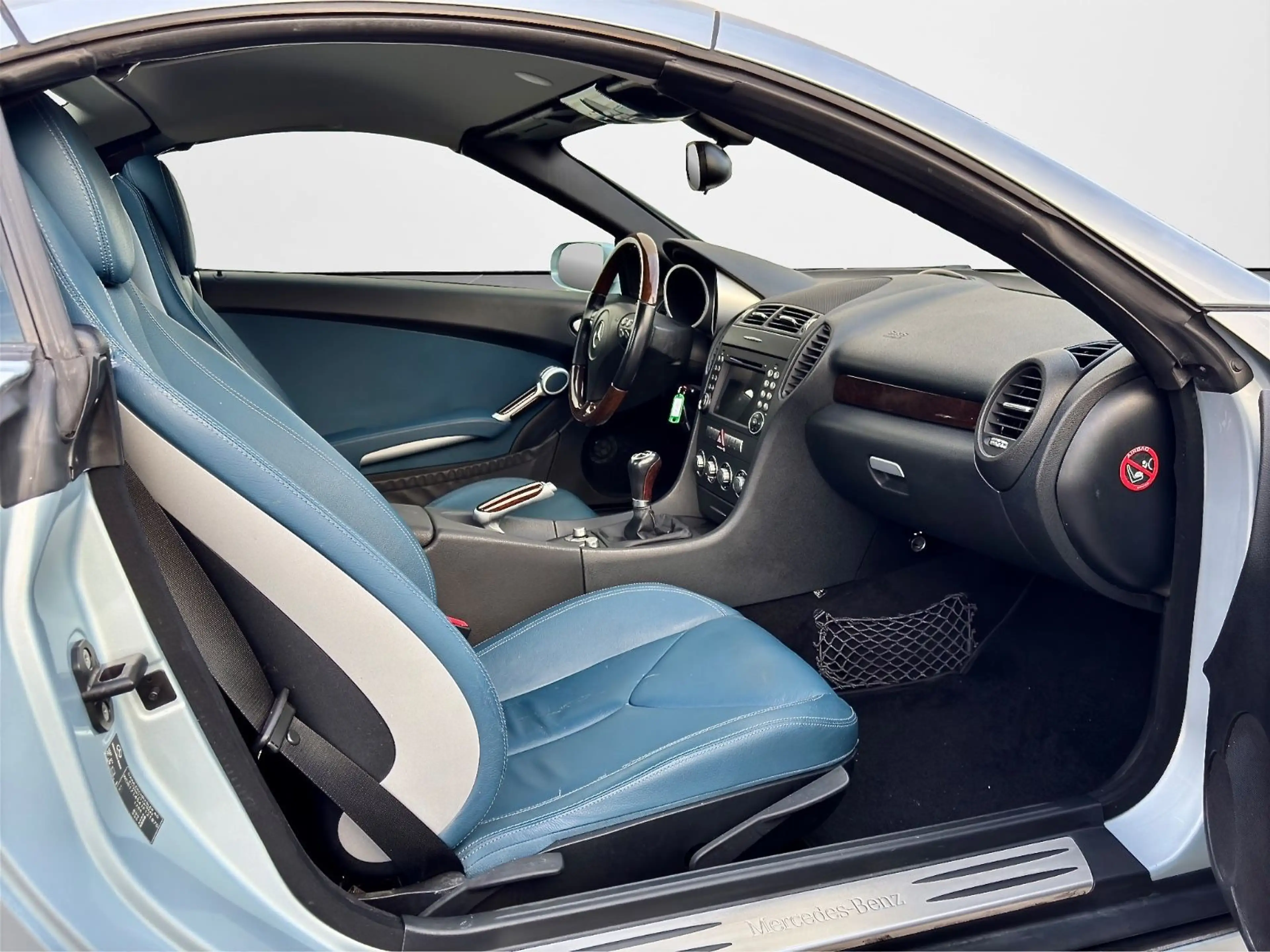 Mercedes-Benz SLK 280 6-GANG*LEDER/BLAU*COMAND*PDC*HOLZLENKRAD — photo 13
