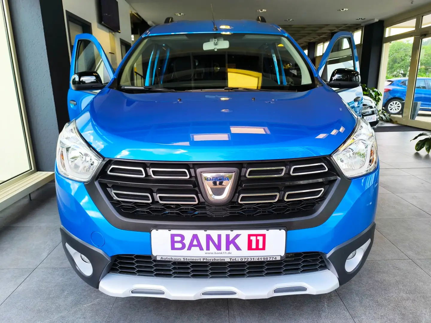 Dacia Dokker Stepway Celebr.-Navig.-Klima.-Sitzh.-PDC.-Bluet Blau - 2