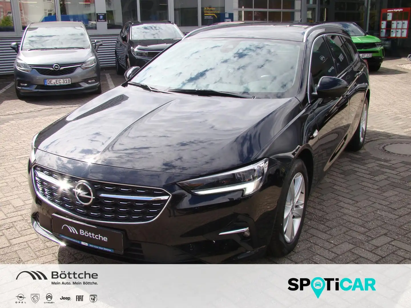 Opel Insignia ST Elegance 1.5 CDTI AT/Allw/LED/Navi/Shz/Klimaaut Schwarz - 1