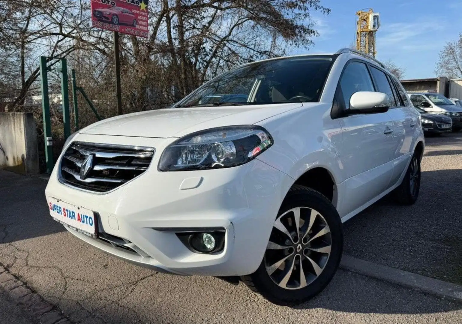 Renault Koleos 2.0l dci 150cv fap exception Weiß - 2