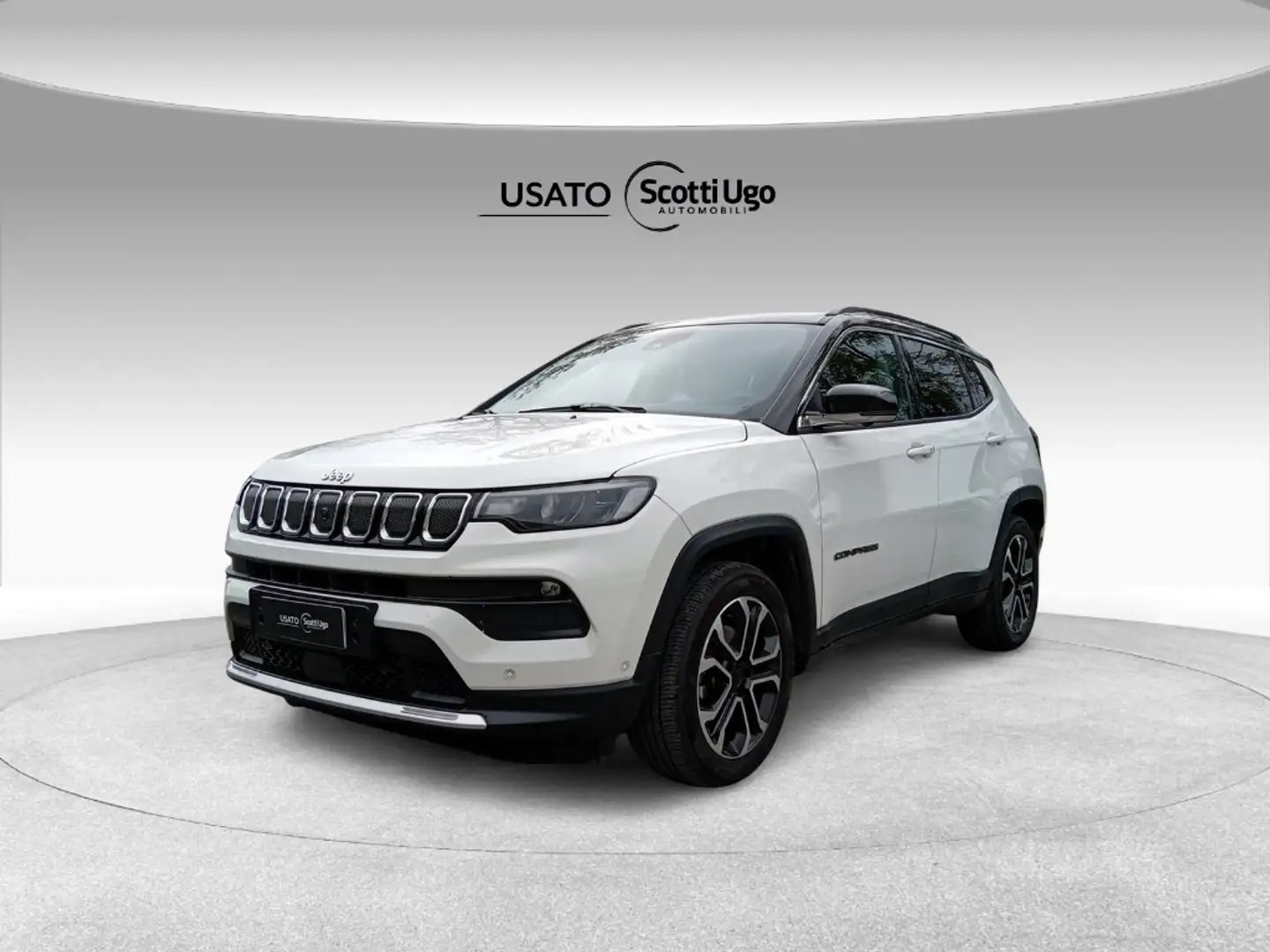 Jeep Compass 1.6 Multijet II Limited Weiß - 1