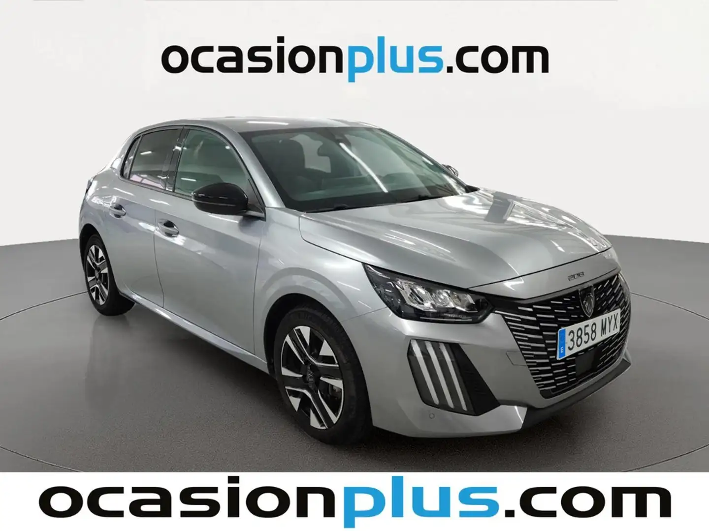 Peugeot 208 1.2 Puretech S&S Allure 100 Gris - 2