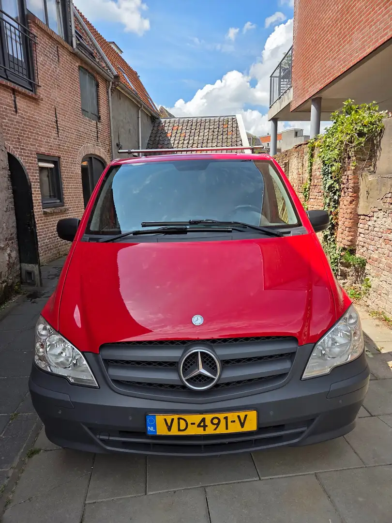 Mercedes-Benz Vito Vito 113 CDI 320 Lang HD Rouge - 1