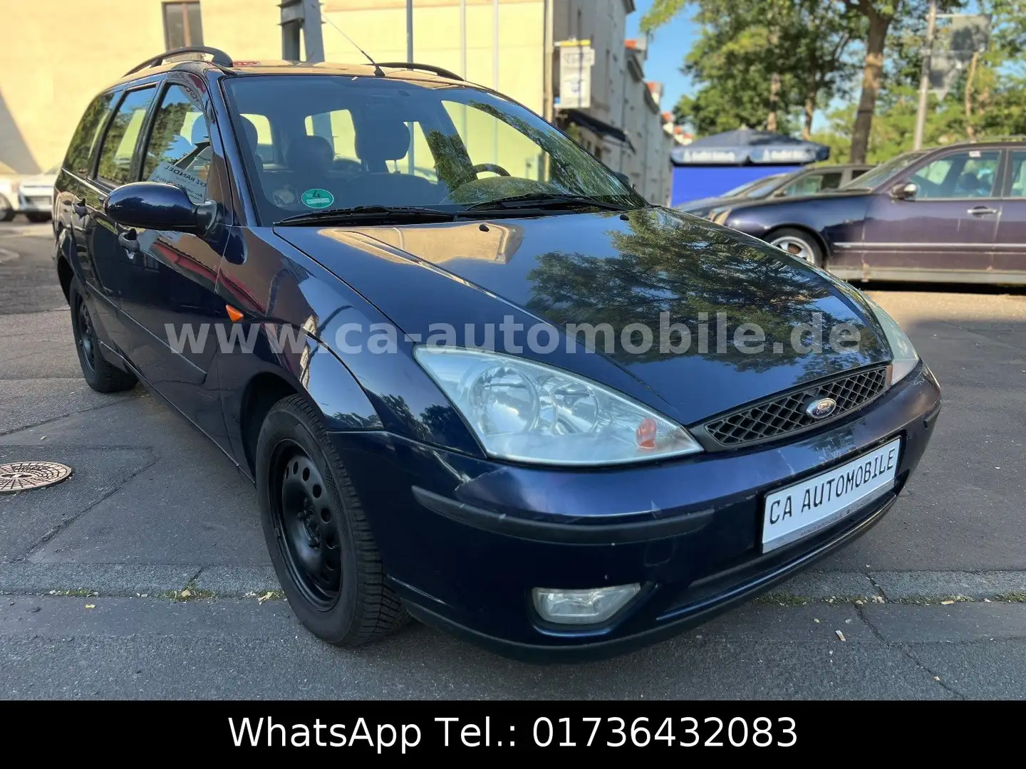 Ford Focus 1.6*TÜV NEU*ZV*KLIMA*SERVO* Bleu - 1