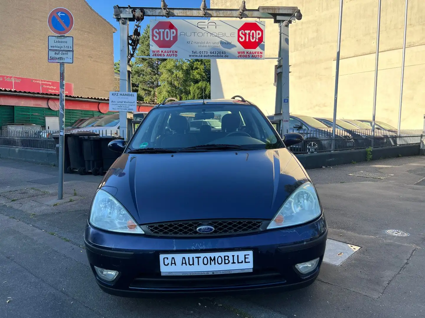 Ford Focus 1.6*TÜV NEU*ZV*KLIMA*SERVO* Bleu - 2