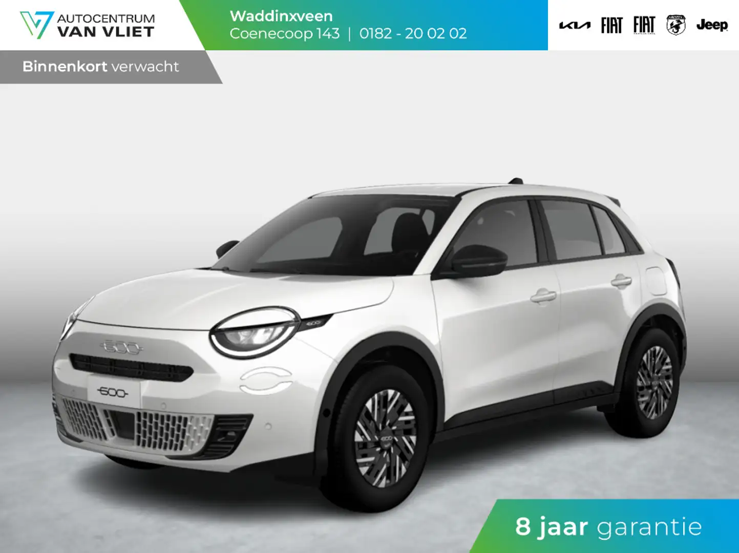 Fiat 600 1.2 Hybrid Urban | Automaat | PDC | Cruise | Airco Wit - 1