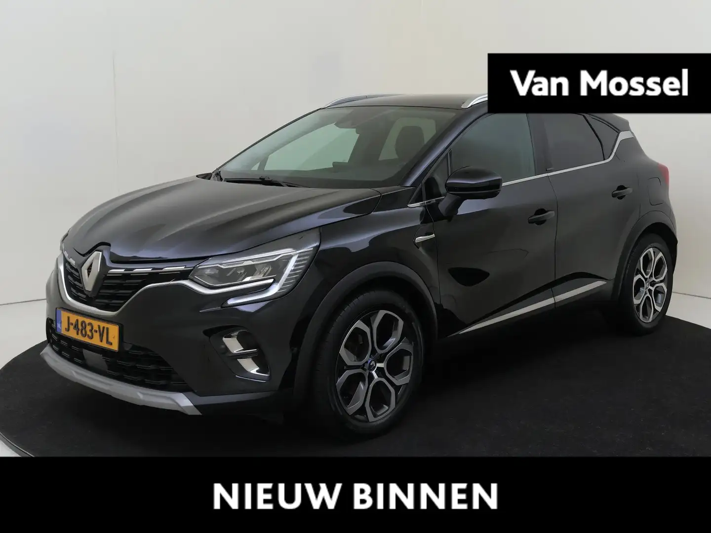 Renault Captur 1.6 E-Tech Plug-in Hybrid 160 PK Edition One Navig Zwart - 1