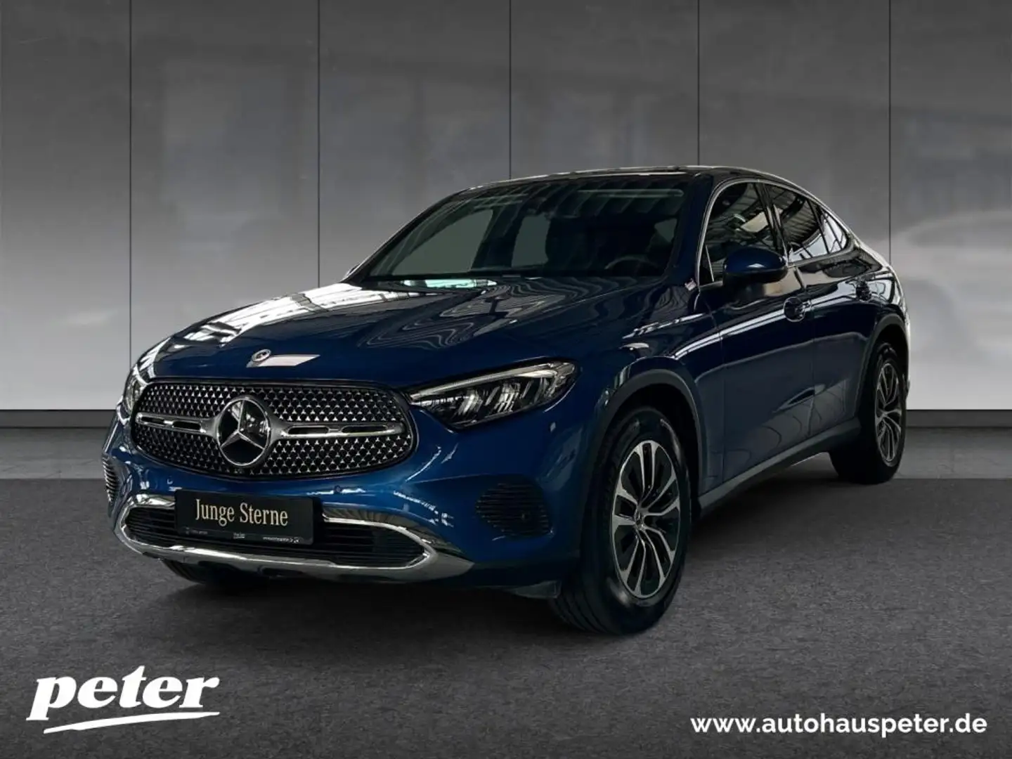 Mercedes-Benz GLC 200 4M Coupé Avantgarde/LED/Panorama-SD/DAB/ Bleu - 1