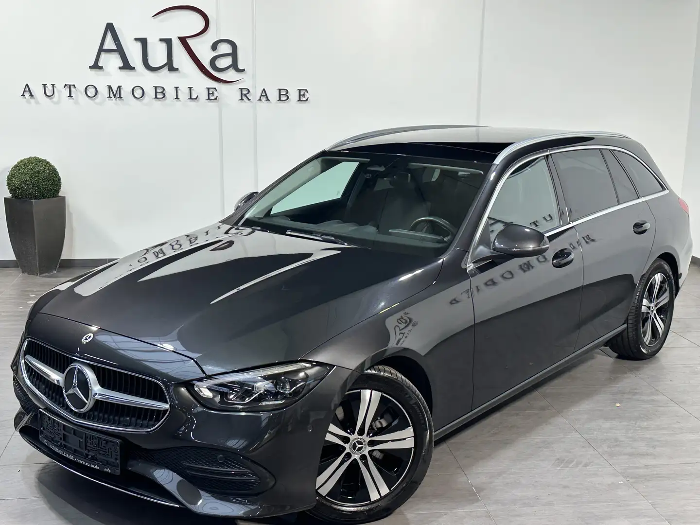 Mercedes-Benz C 200 T Avantgarde NAV+LED+PANO+KAM+VC+CARPLAY Серый - 2