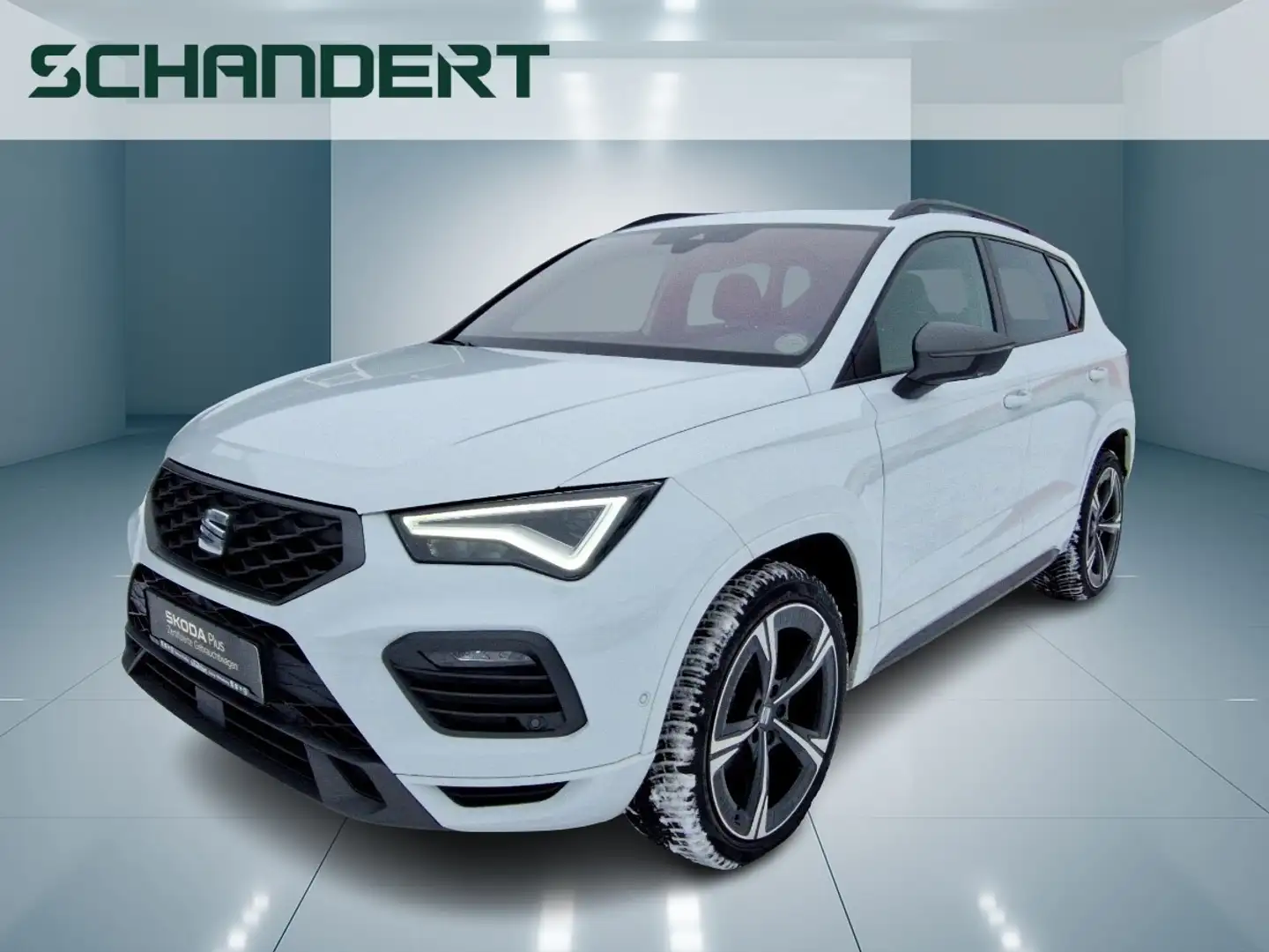 SEAT Ateca 1.5 TSI FR DSG LED Navi AHK Pano Klimaautomatik Weiß - 1