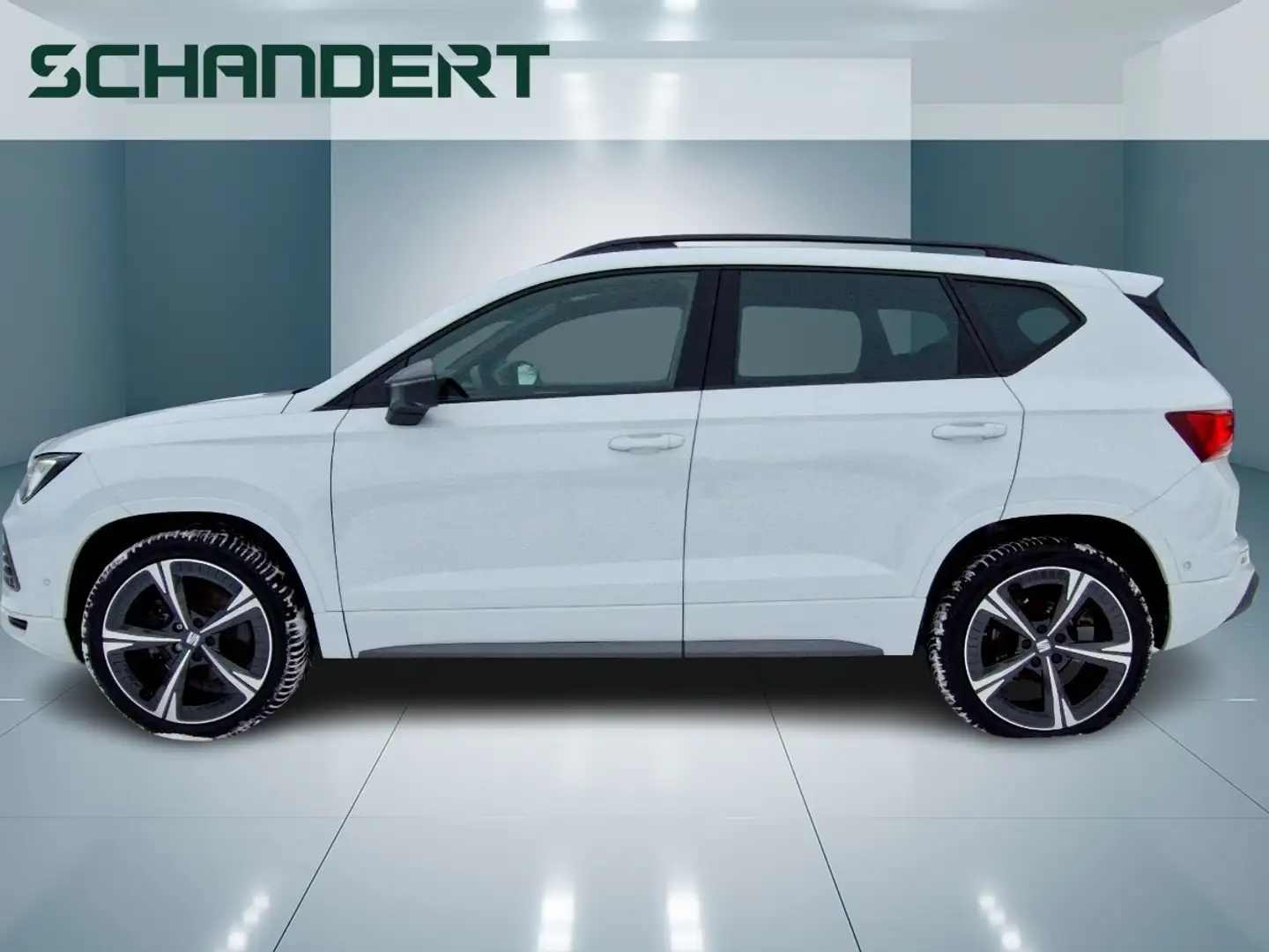 SEAT Ateca 1.5 TSI FR DSG LED Navi AHK Pano Klimaautomatik Weiß - 2