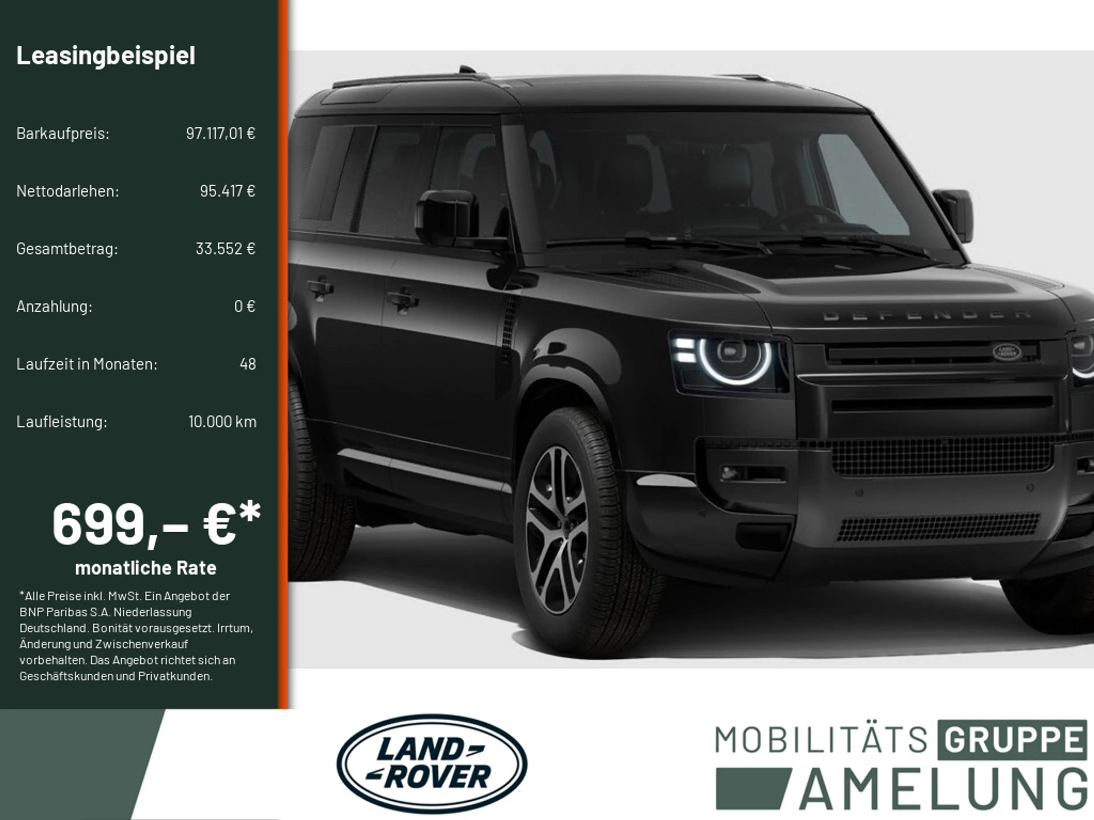 Land Rover Defender 110 D250 X-Dynamic SE LED PANO 360°
