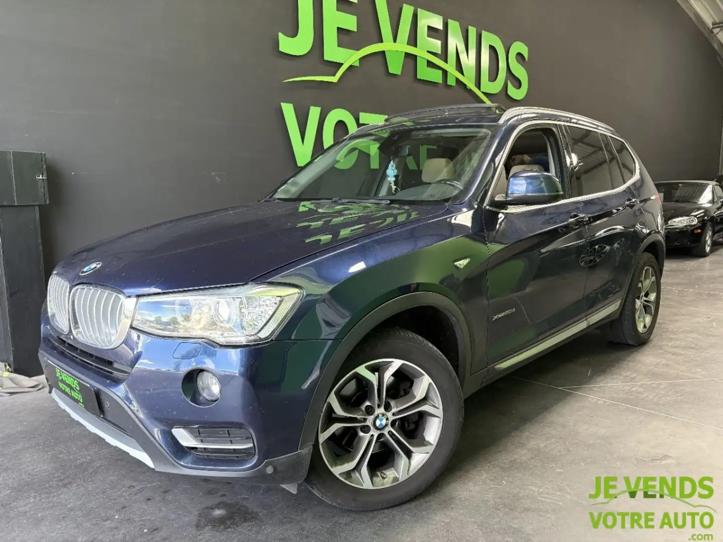 BMW X3 (F25) 20d xDrive 2.0 d 16V 190 cv Boîte auto Luxury Blau - 1