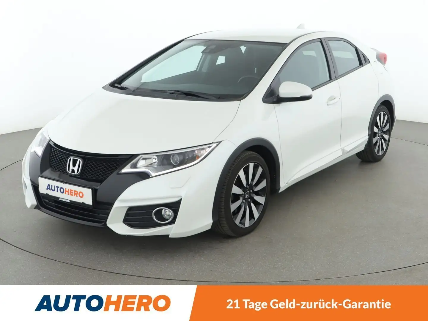 Honda Civic 1.4 Elegance*TEMPO*CAM*SHZ* Blanc - 1