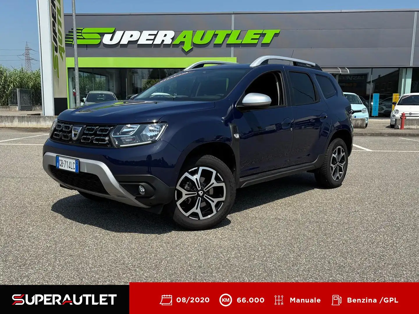 Dacia Duster 1.0 tce ECO-G Prestige 4x2 Blu/Azzurro - 1