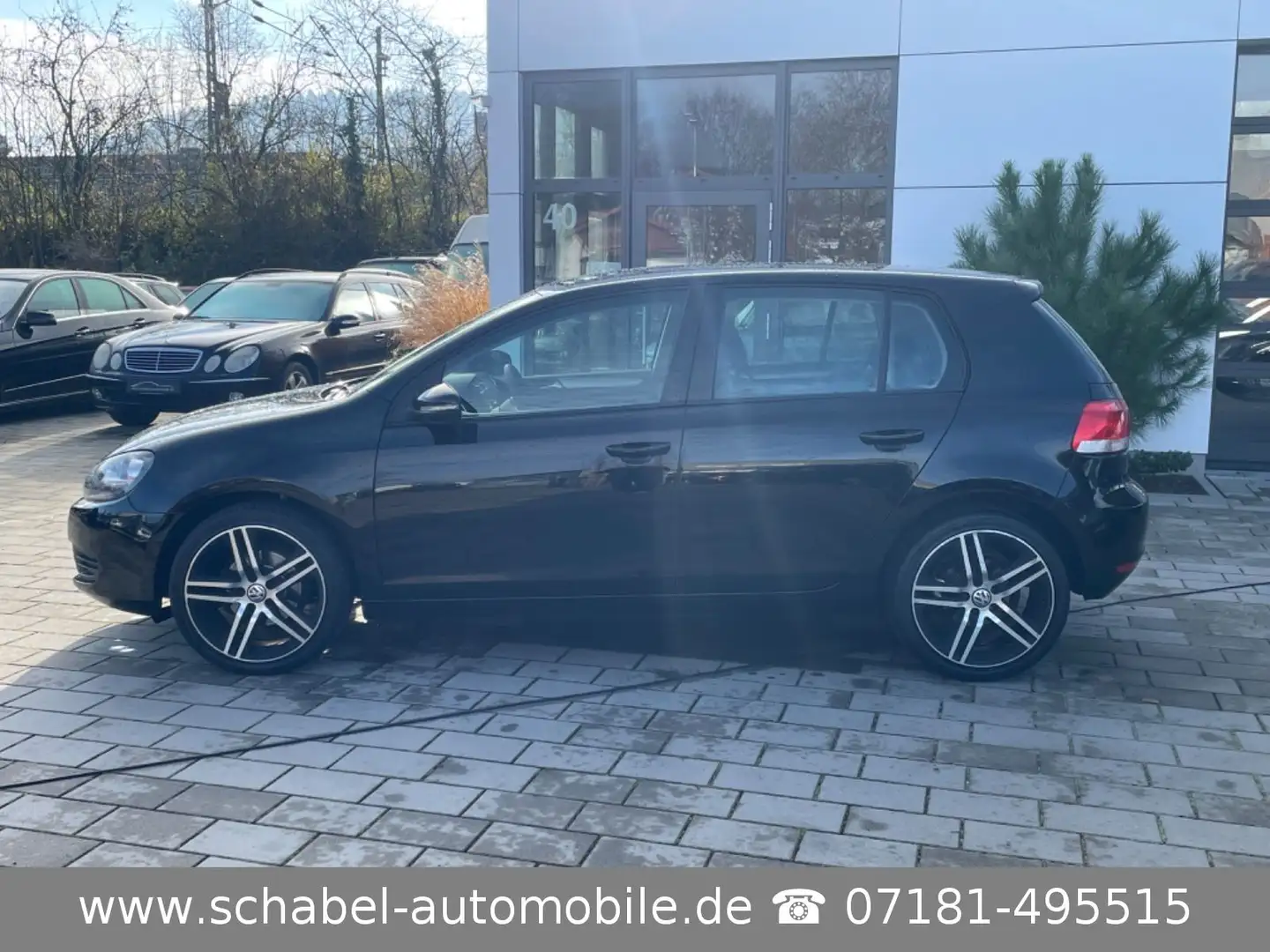 Volkswagen Golf VI Trendline 1.4 Klima PDC Sitzhzg Klimaaut Noir - 2