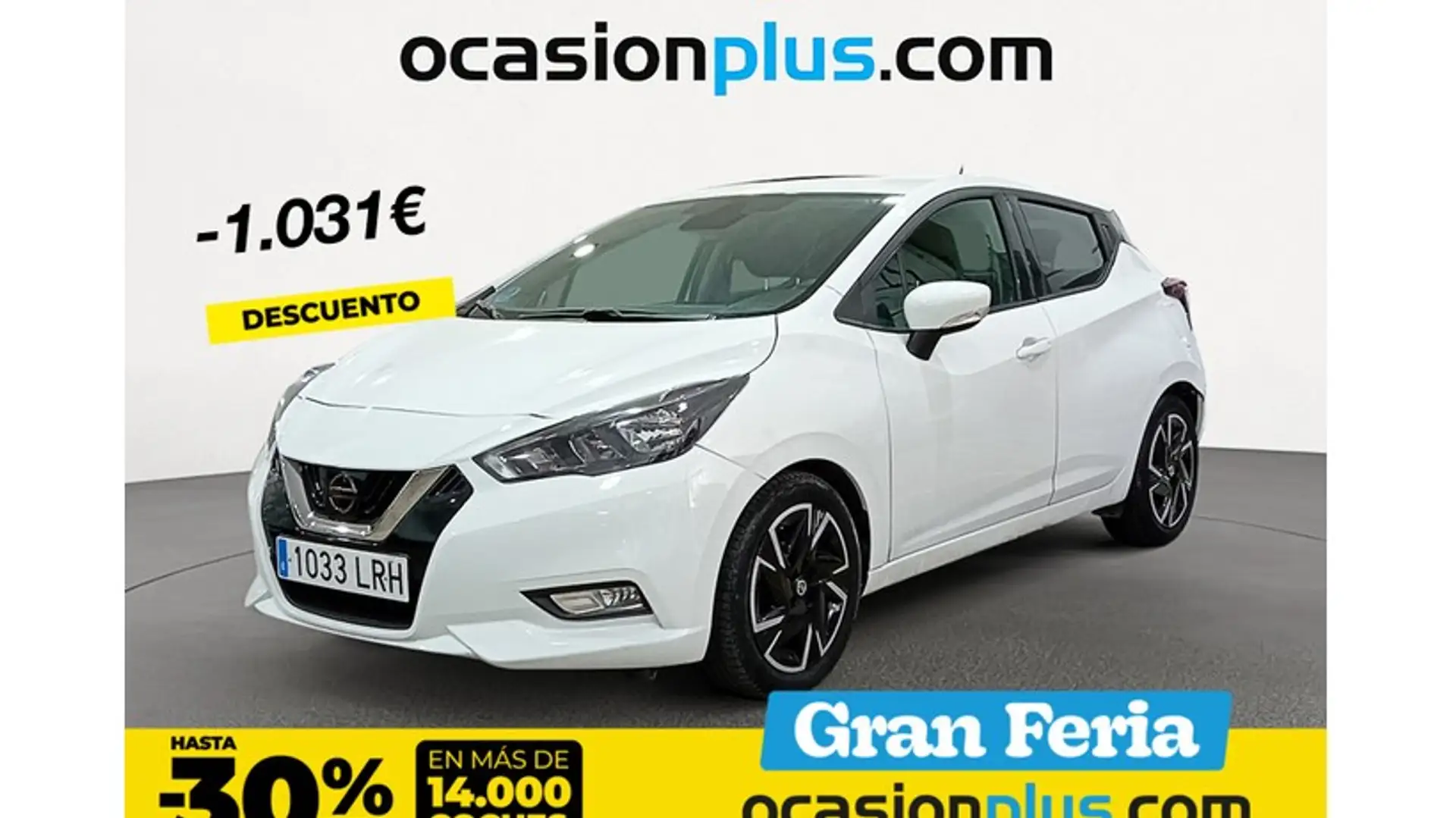 Nissan Micra IG-T Acenta 92 Blanco - 1