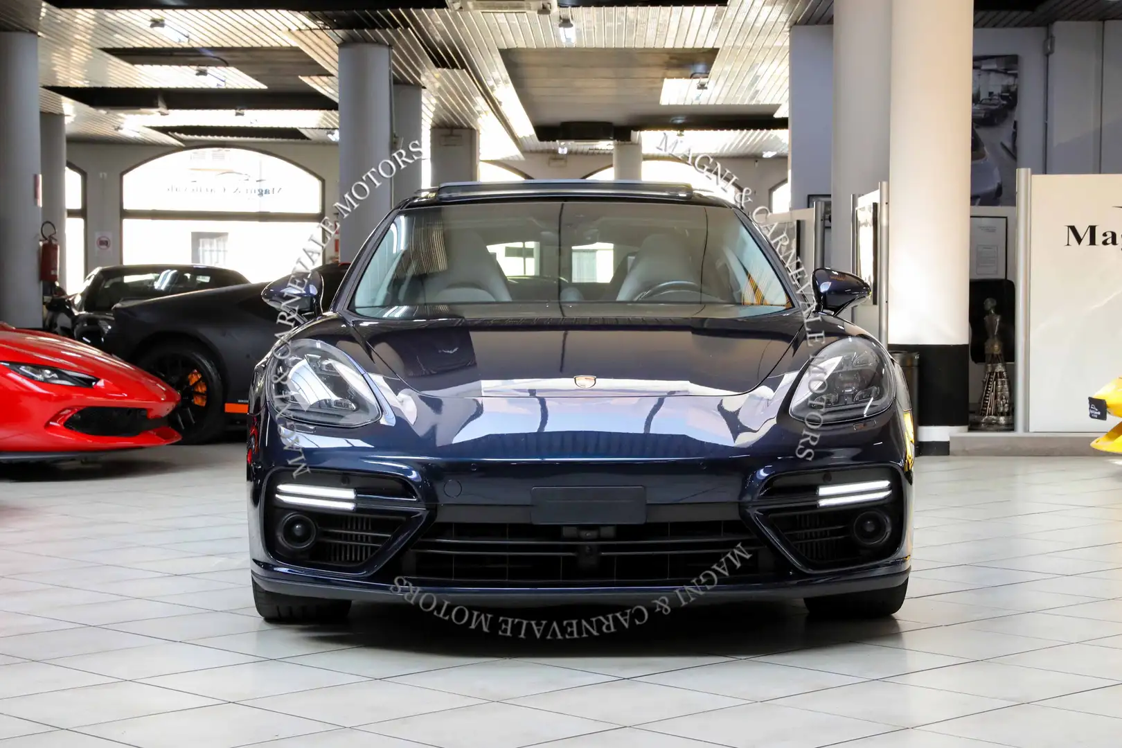 Porsche Panamera TURBO S E-HYBRID|NIGHT VIEW|MONITOR POST|INNODRIVE Blu/Azzurro - 2