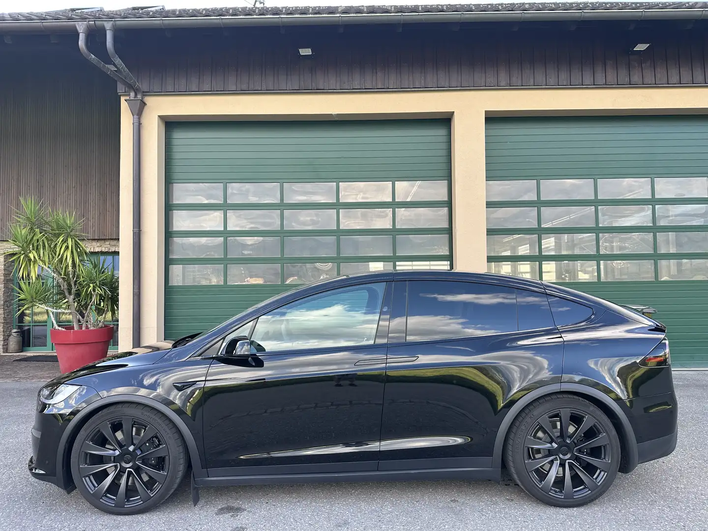 Tesla Model X Long Range 100kWh AWD  letzte Model Schwarz - 1
