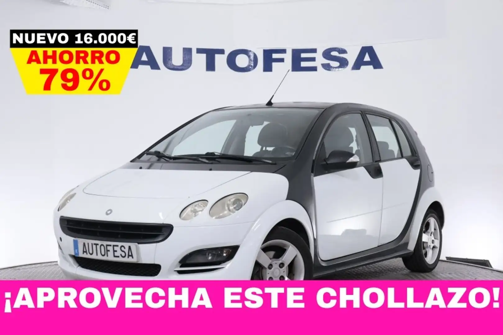 smart forFour 1.1 75CV 5P # TECHO PANORAMICO Blanc - 1