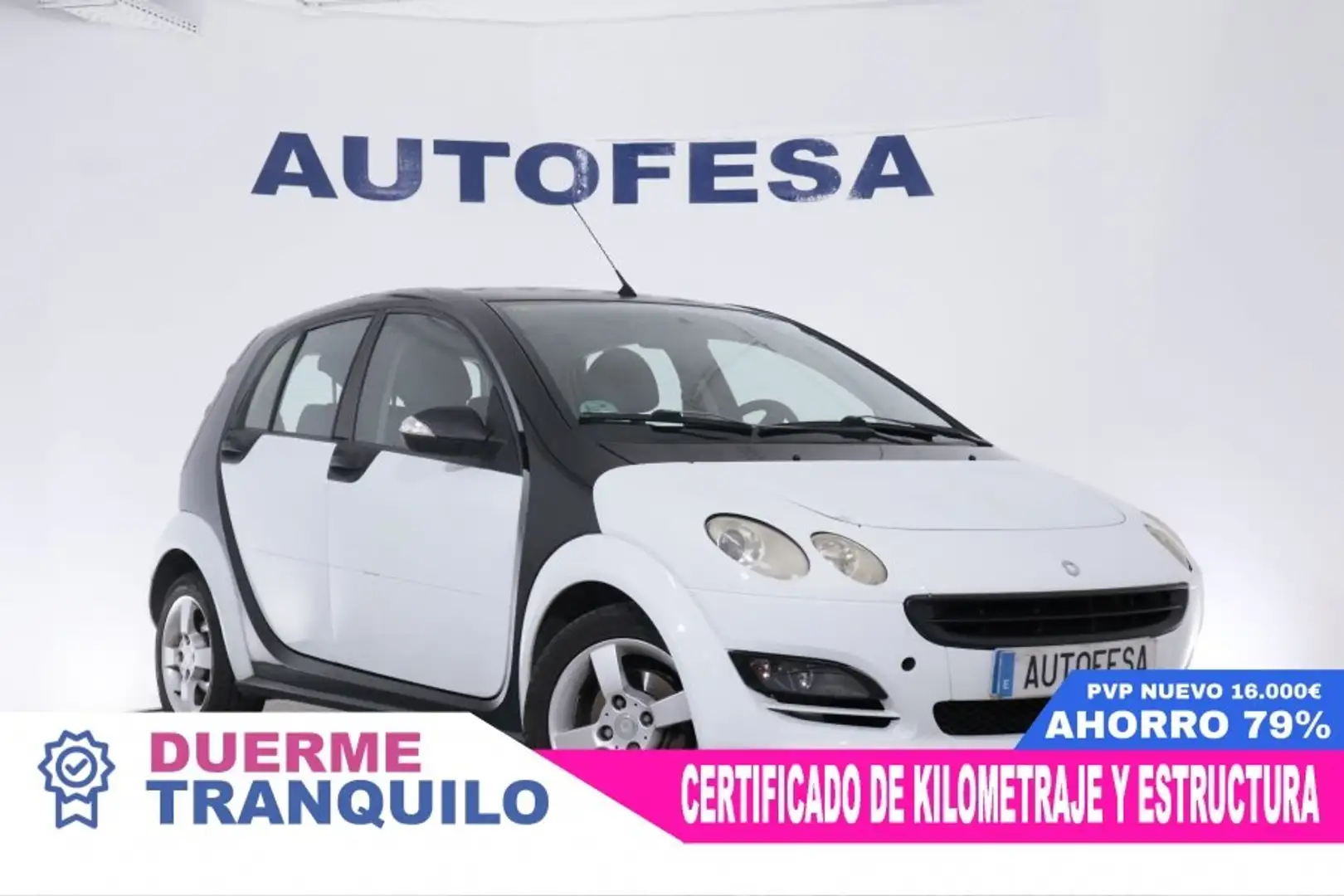 smart forFour 1.1 75CV 5P # TECHO PANORAMICO Blanc - 2
