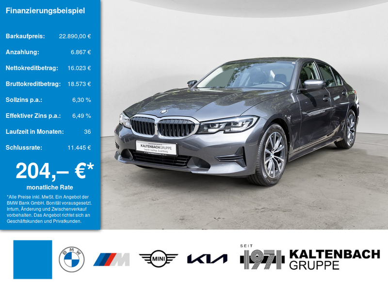 BMW 318 d Advantage LED NAVI SITZHEIZUNG PDC KLIMA