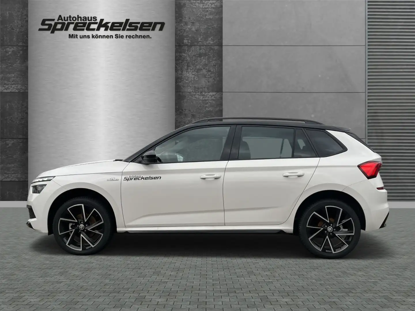 Skoda Kamiq 1.5 TSI+Monte Carlo++Automatik++ Klima Navi Weiß - 2