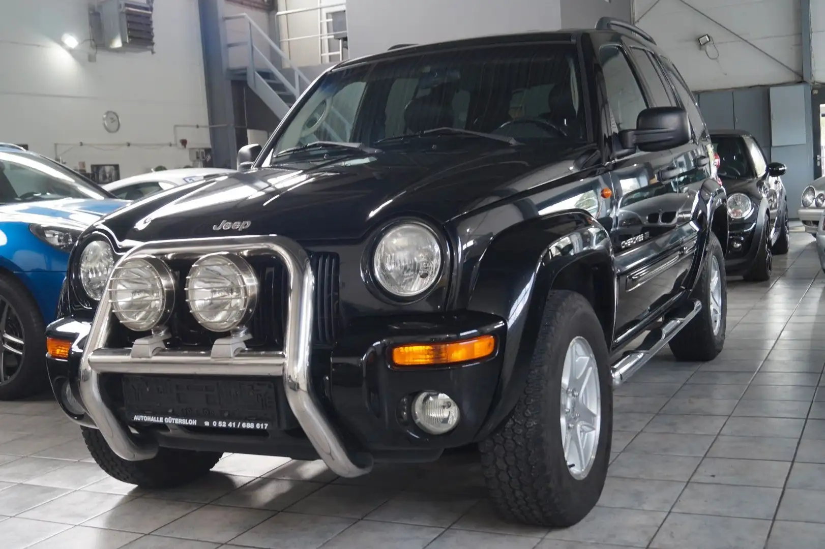 Jeep Cherokee 3.7 V6 Limited Edition*2.Hand*Leder*AHK Czarny - 1