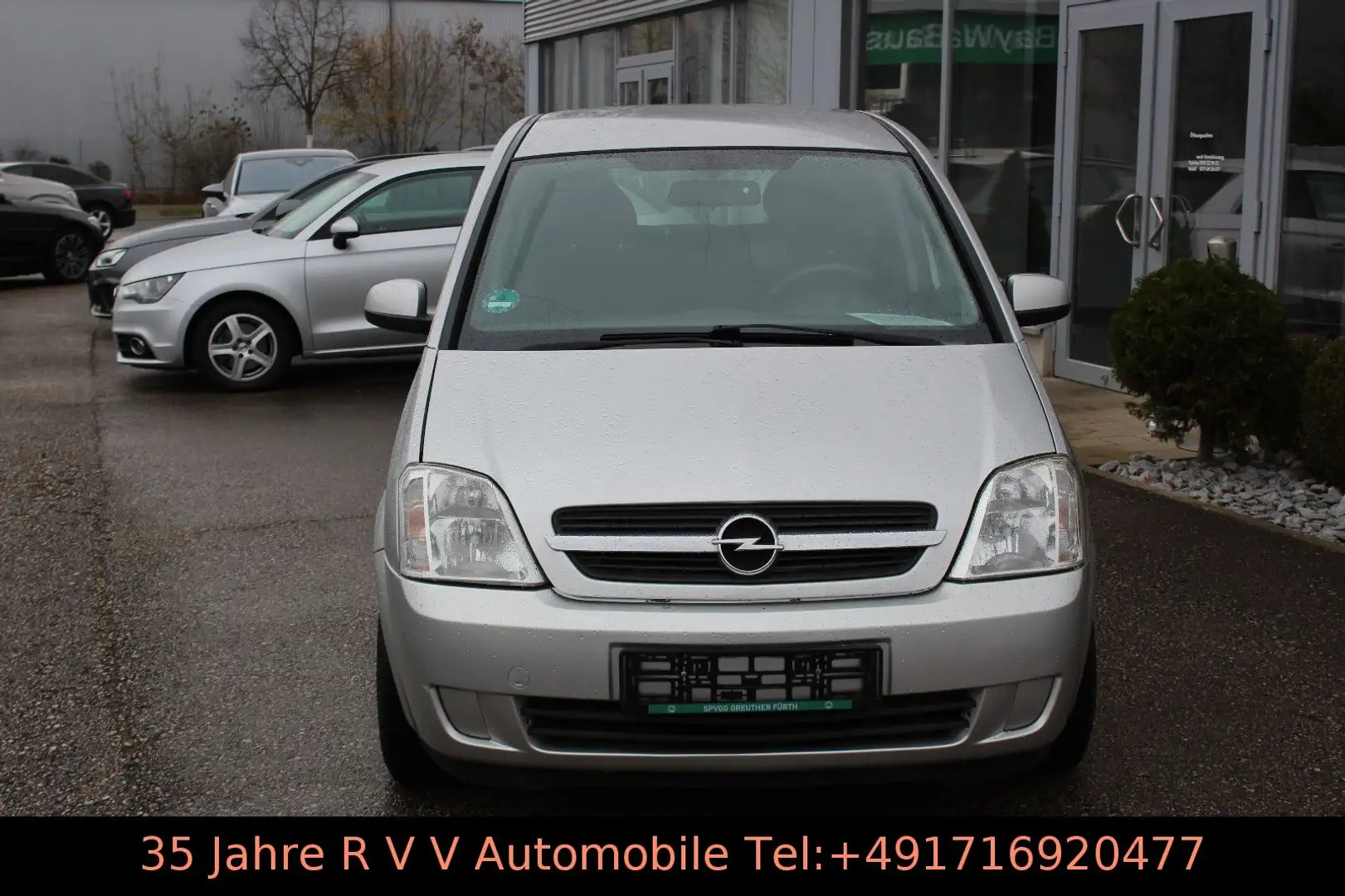 Opel Meriva 1.6 , Alu, Klima, TÜV neu Silber - 2