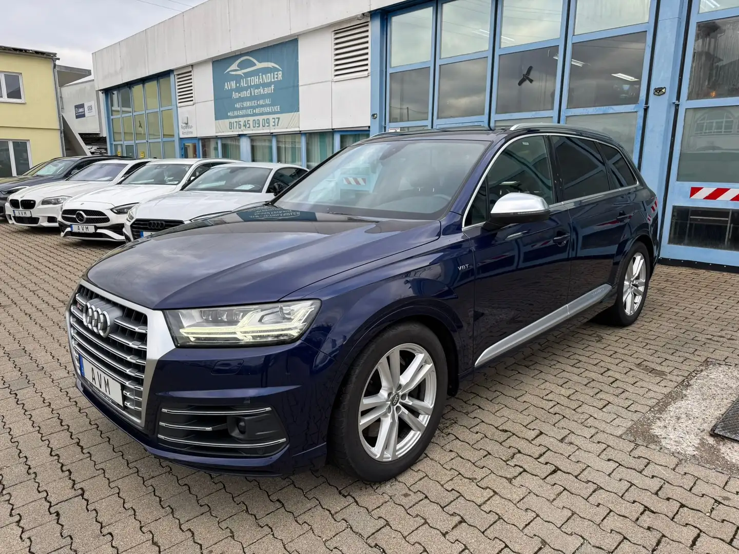 Audi SQ7 4.0 TDI quattro 7-Sitzer,Standheizung,Keyless-Go Blauw - 1
