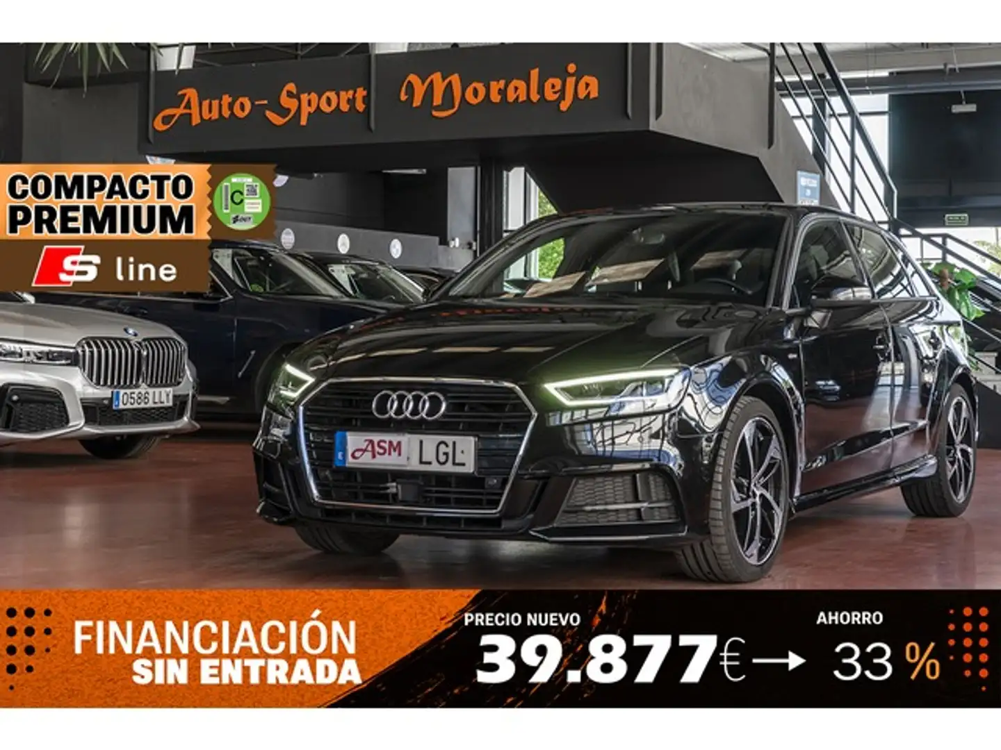 Audi A3 Sportback 35 TDI ALL-IN edition S tronic 110kW Negro - 1