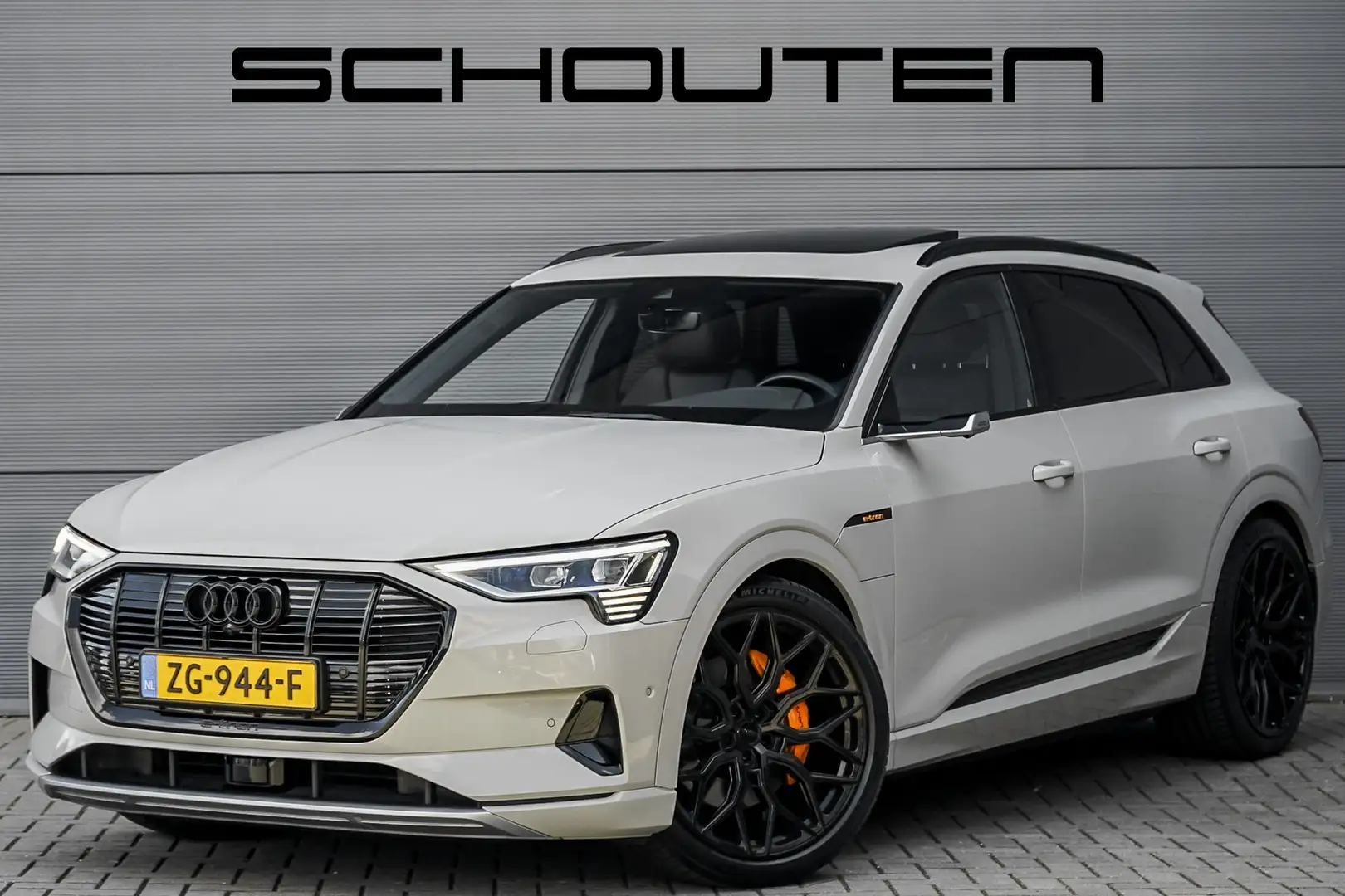 Audi e-tron 55 Quattro 95 kWh Pano ACC B&O 360° Trekhaak Yellow - 1