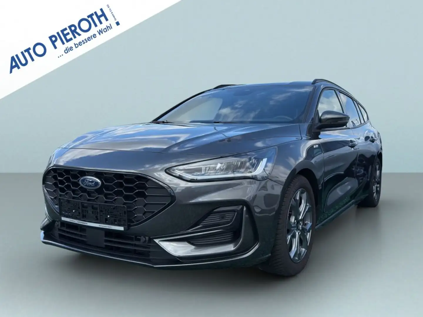 Ford Focus Turnier 1.0 EcoBoost Hybrid ST-LINE X Grijs - 1