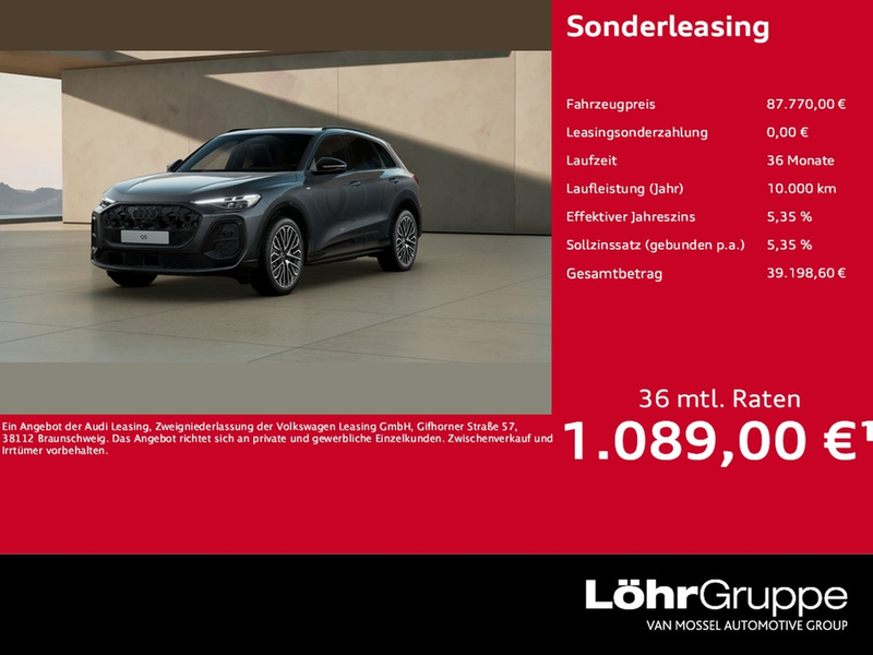Audi Q5 3.0 TDI UPE 101.835 Edition one S line AHK