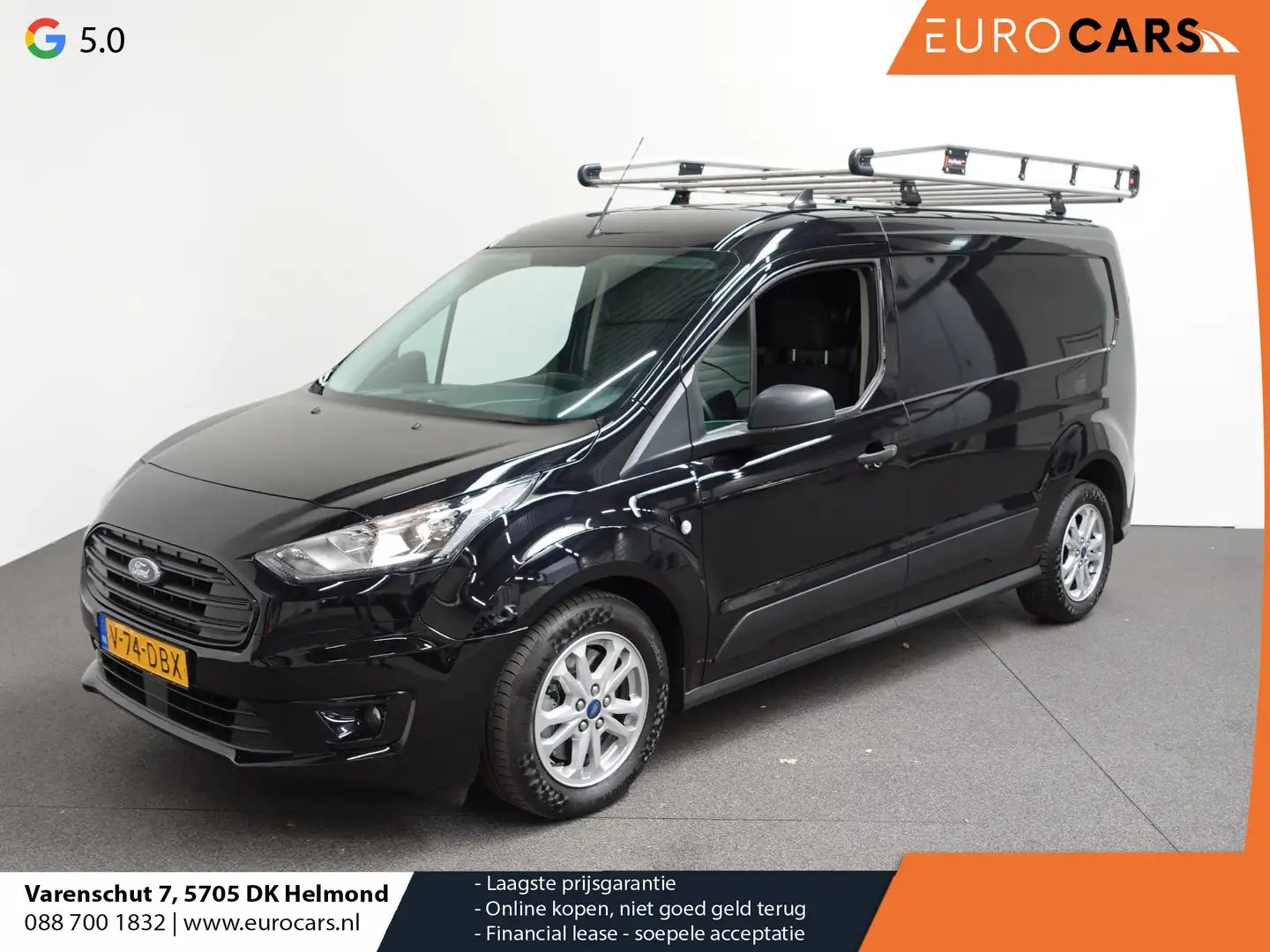 Ford Transit Connect 1.5 EcoBlue L2 Trend Navigatie Camera Airco Parkee Noir - 1