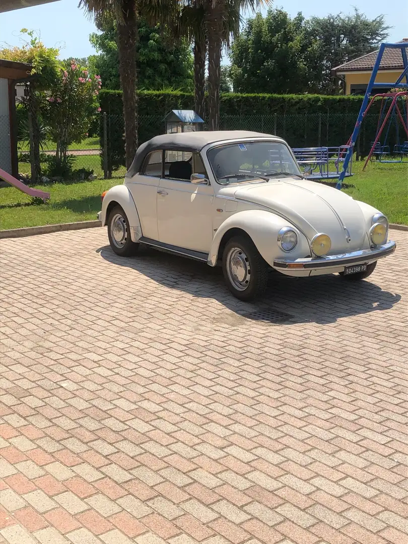 Volkswagen Maggiolino Maggiolino cabrio 1200 cc 1977 Weiß - 1