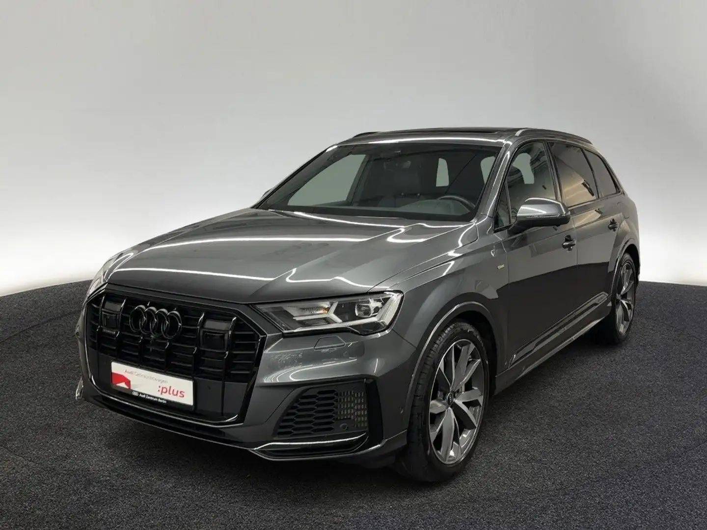 Audi Q7 S line 55 e qu.tiptr. LED AHK 360° B&O Grau - 2