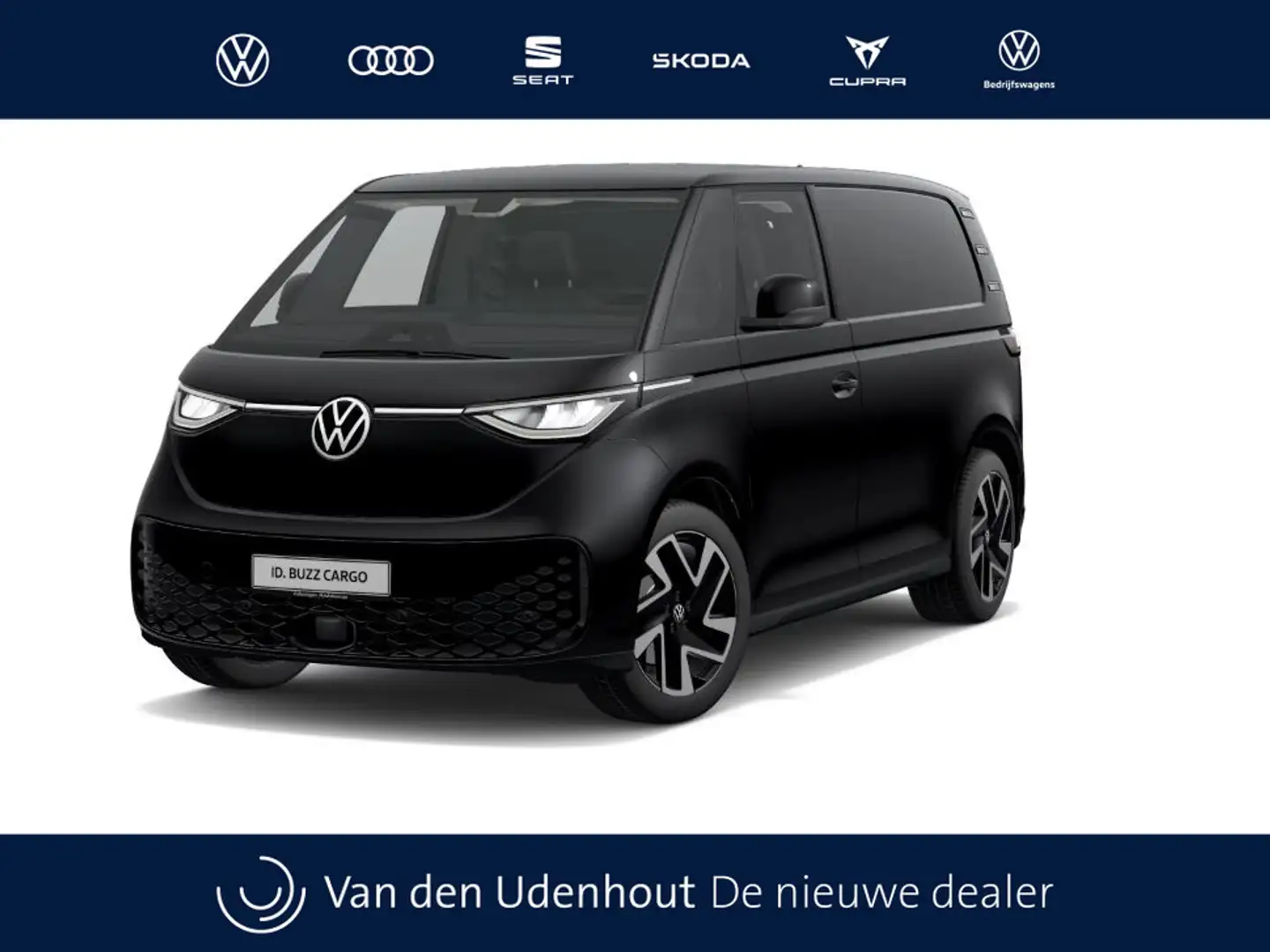 Volkswagen ID. Buzz Cargo L1H1 79kWh 286pk RWD Anniversary-Edition Zwart - 1