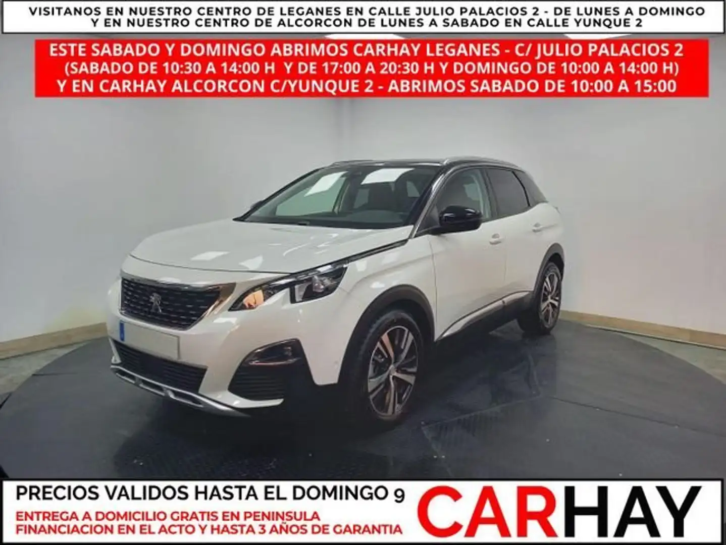 Peugeot 3008 1.5 BlueHDi 96kW (130CV) S&S Allure EAT8 Blanc - 1