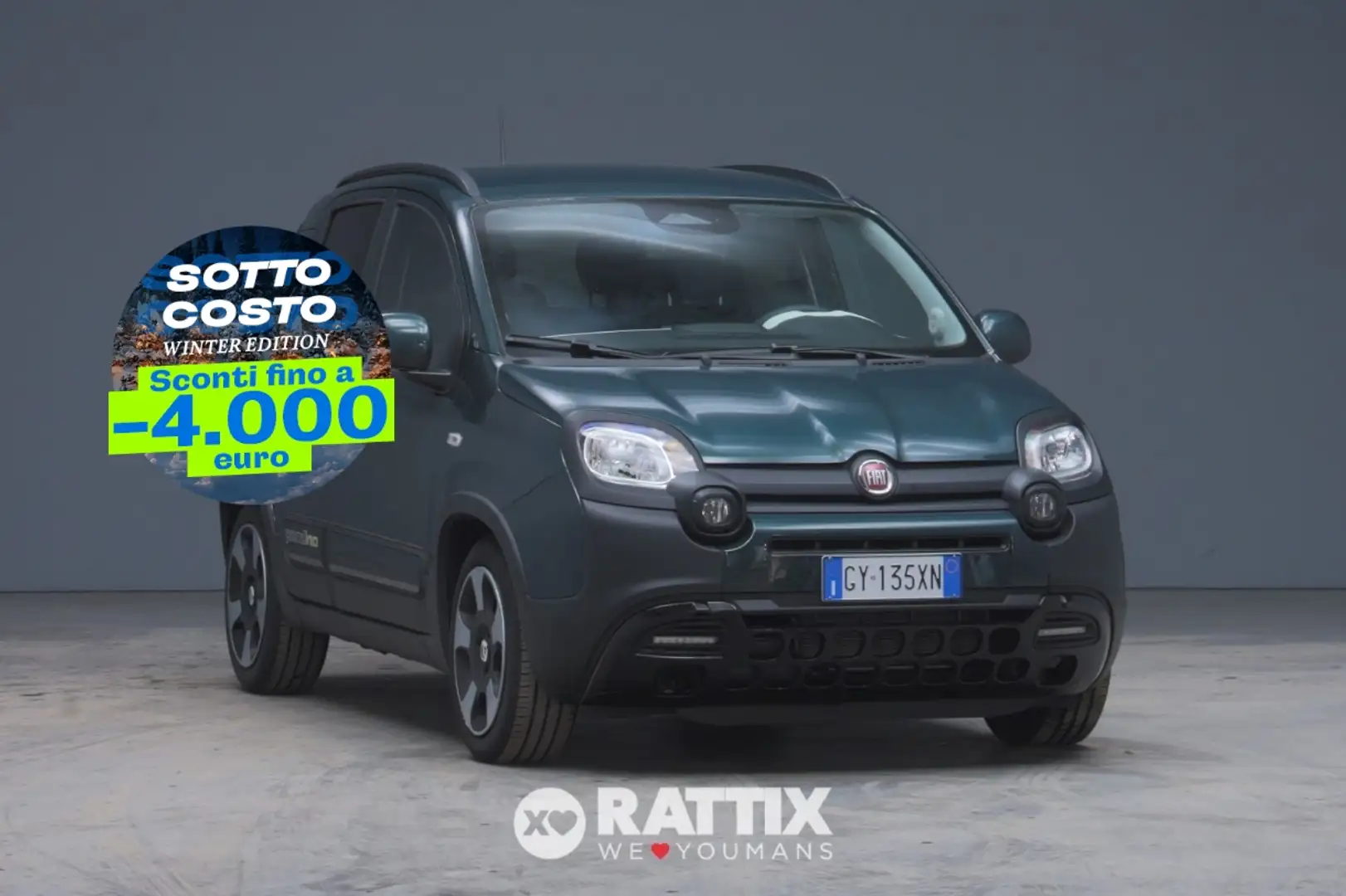 Fiat Panda Pandina 1.0 Firefly Hybrid 70CV Cross Verde - 1