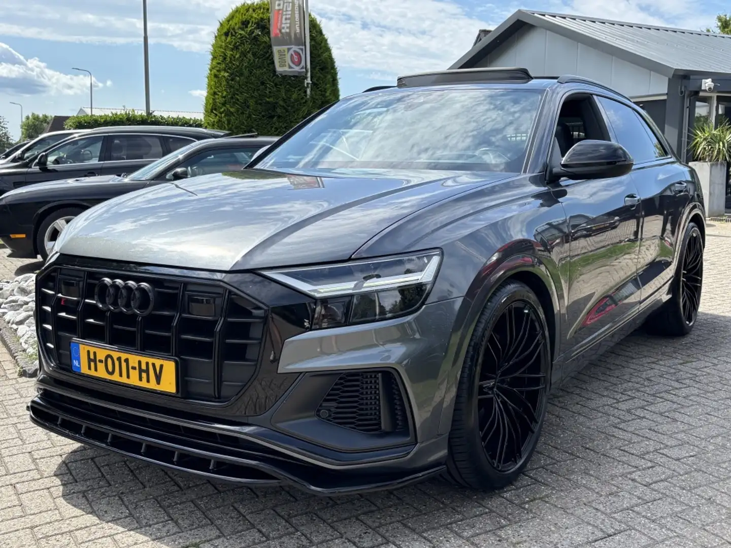 Audi Q8 4.0 TDI V8 SQ8 ABT Panoramadak Trekhaak 2020 SQ7 Grijs - 1