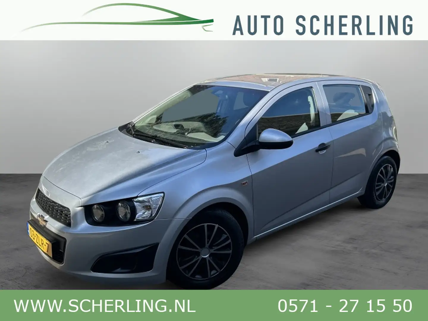 Chevrolet Aveo 1.2 LS 5-deurs Airco, Cruise control Grau - 1